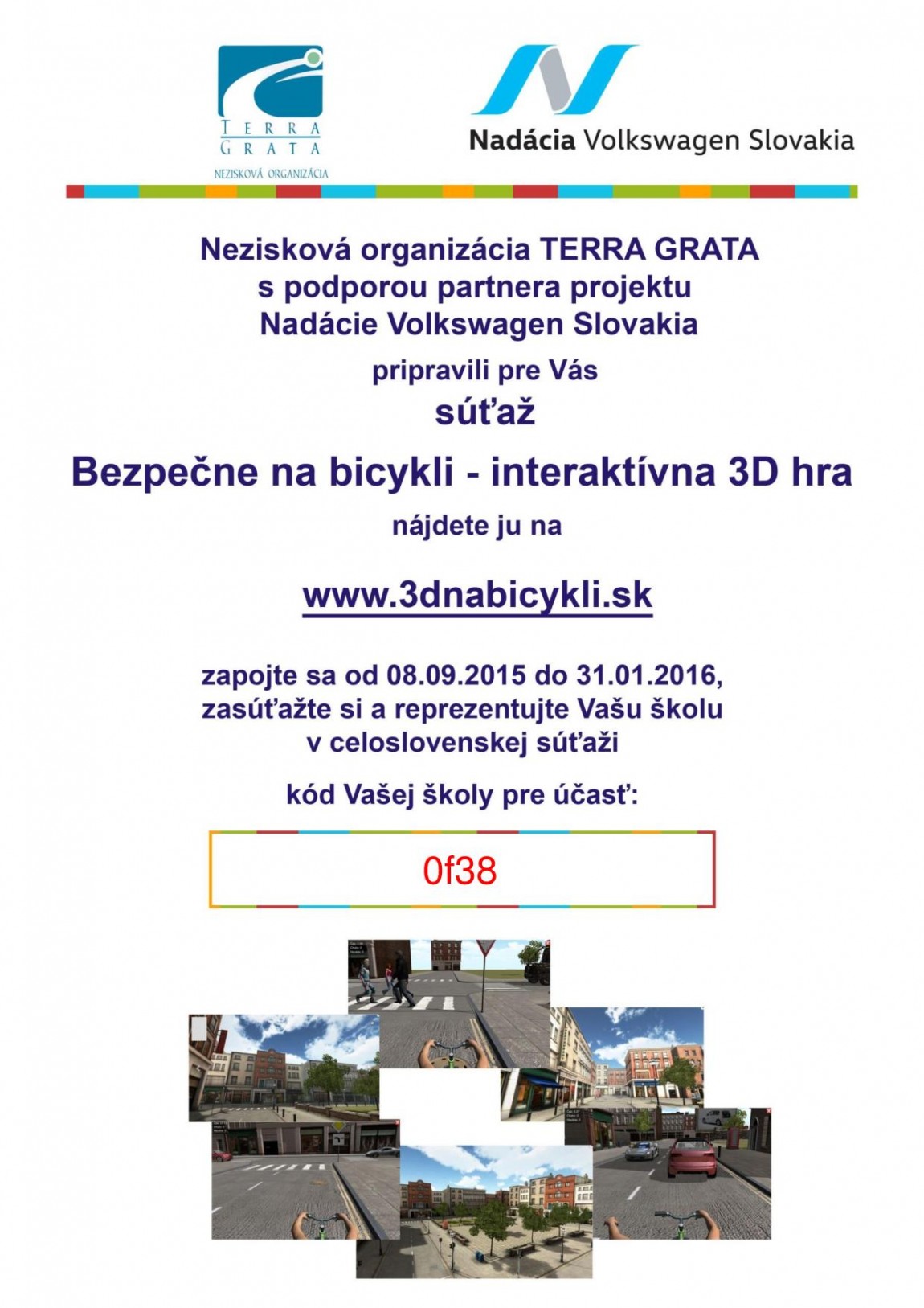 Bezpečne na bicykli – interaktívna 3D hra