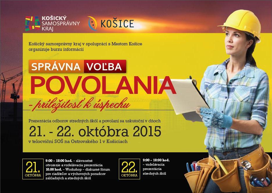 Pozvánka – Správna voľba povolania