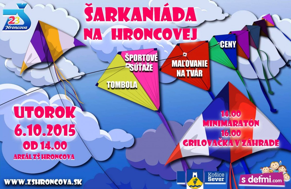 Šarkaniáda na Hroncovej