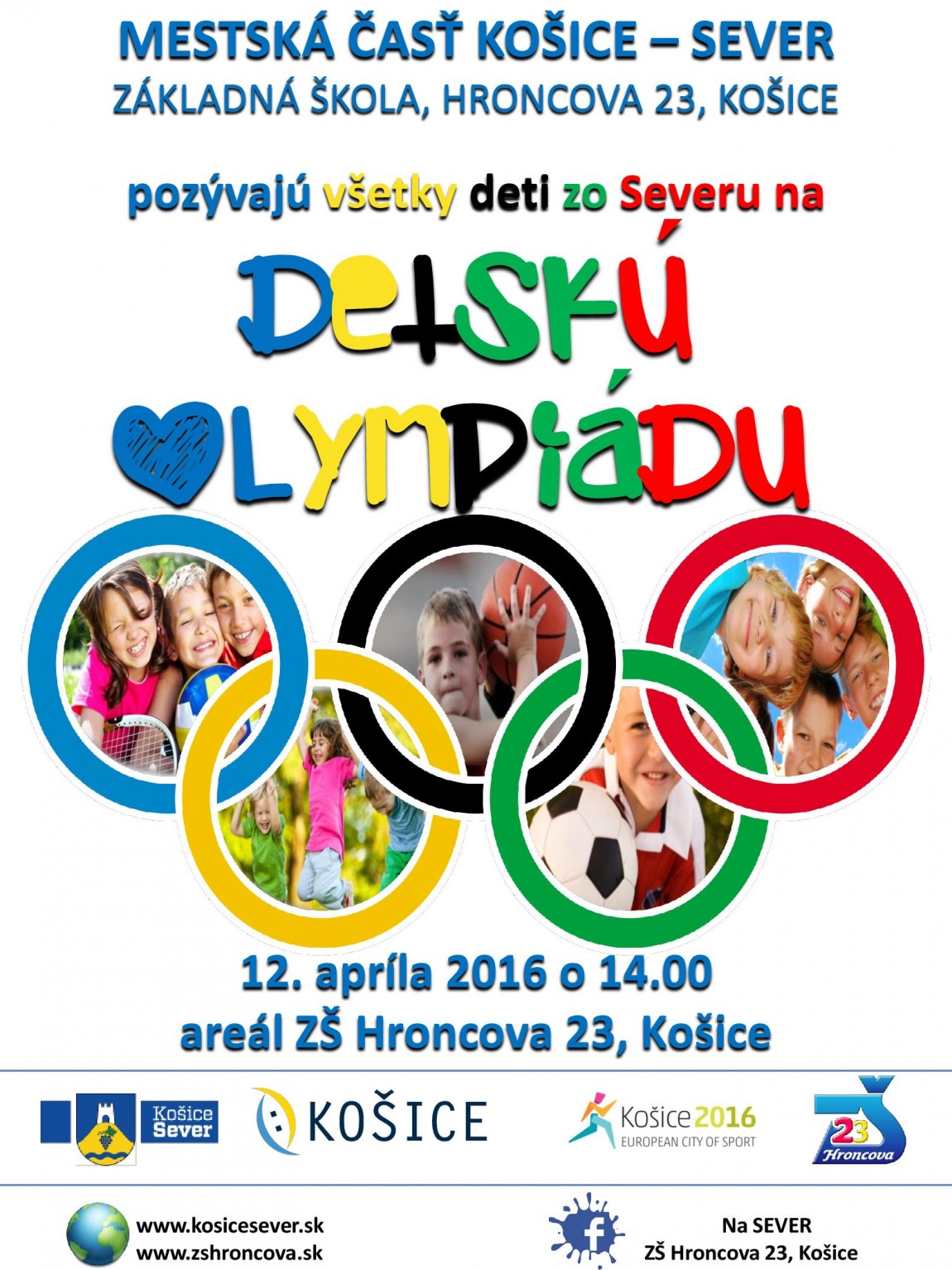 Pozvánka – DETSKÁ OLYMPIÁDA