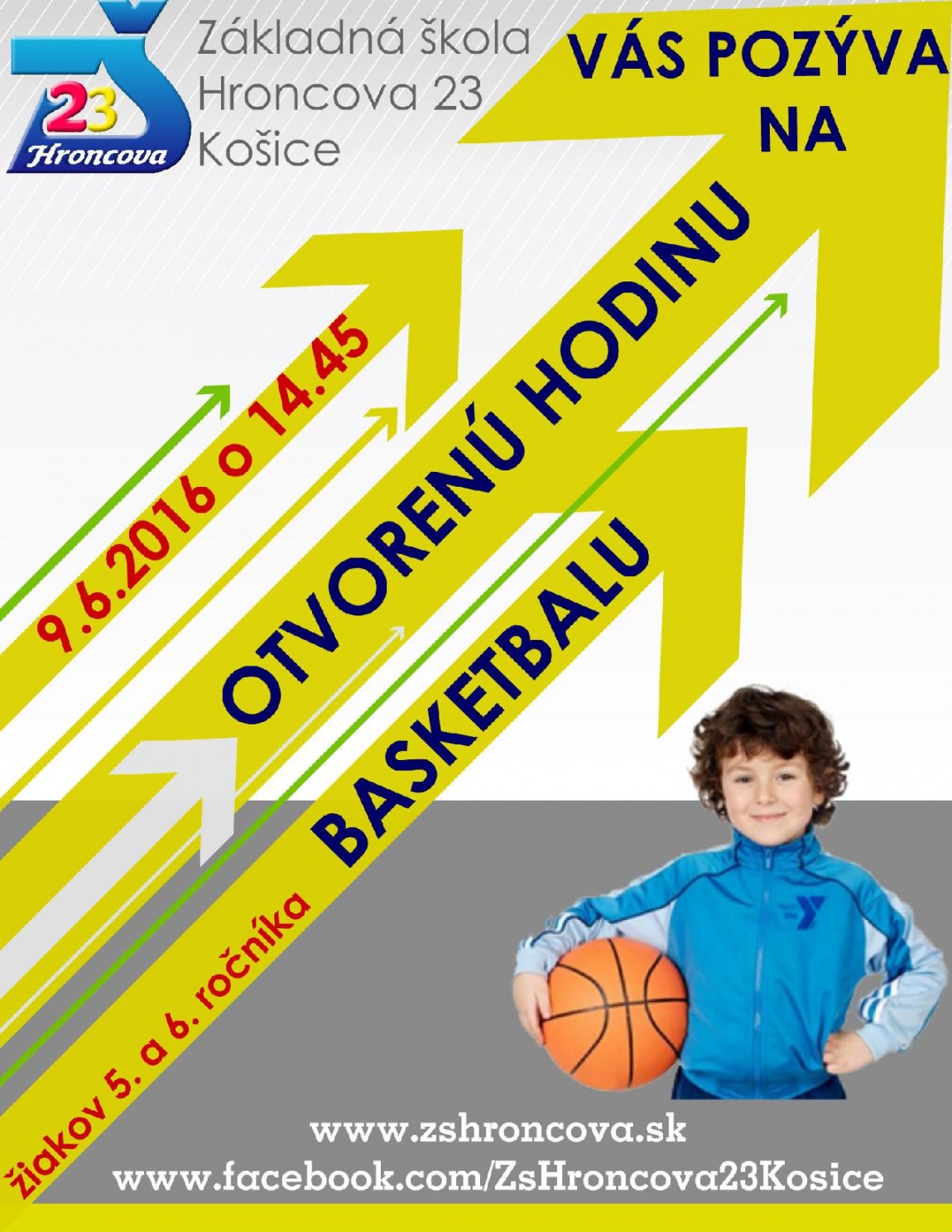 Otvorená hodina basketbalu – pozvánka