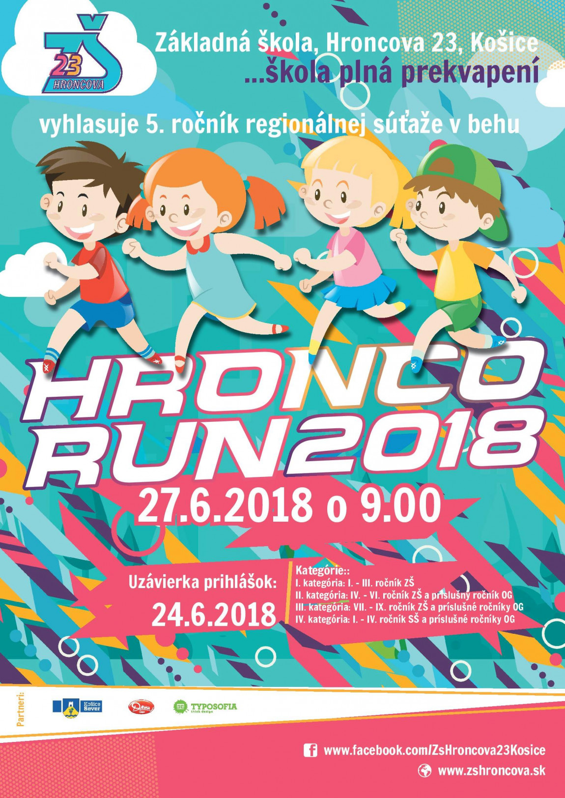 HroncoRun 2018 – propozície bežeckej súťaže