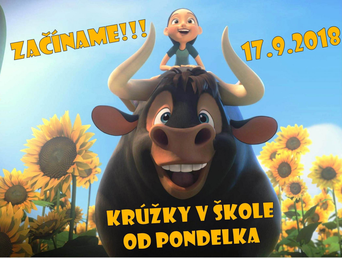 Krúžky v školskom roku 2018/2019 – začíname 17.9.2018