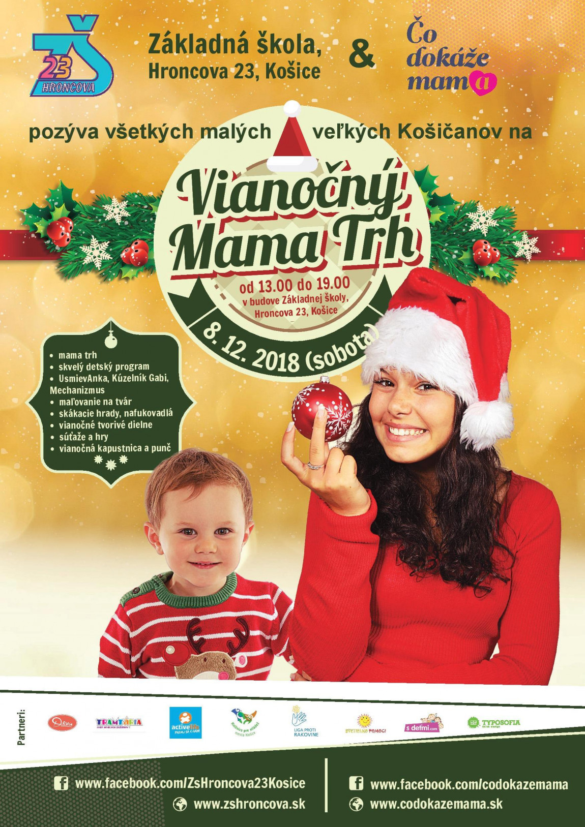 Vianočný MAMA TRH na Hroncovej