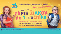 Zápis do 1. ročníka – TLAČIVÁ – NOVÉ!