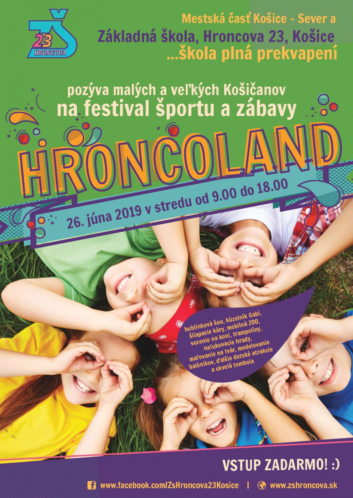 Hroncoland bude 26.6.2019