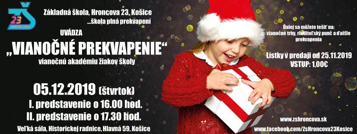 Vianočné prekvapenie – POZVÁNKA