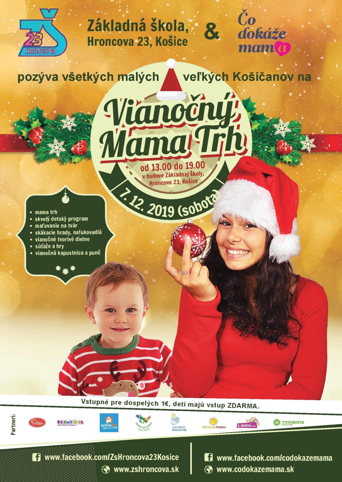 Vianočný mama trh na Hroncovej – 7.12.2019 – POZVÁNKA