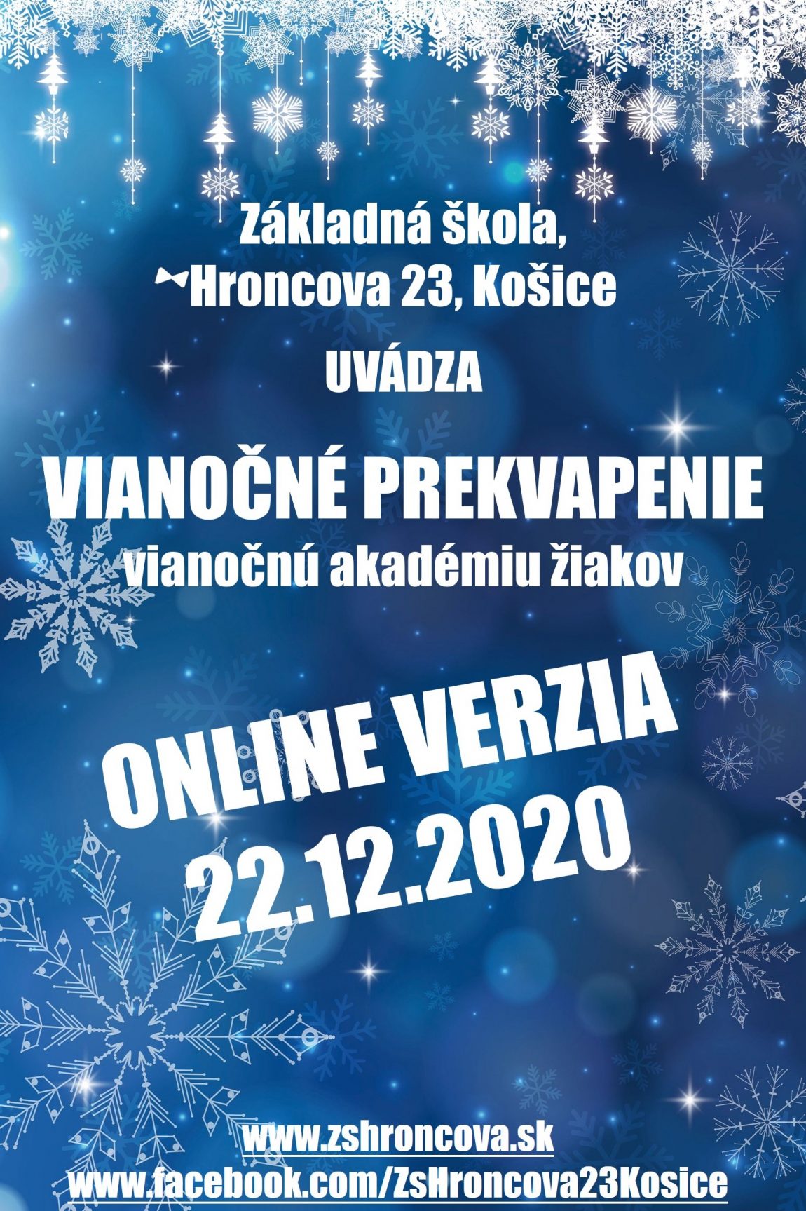 Vianočné prekvapenie – online akadémia žiakov