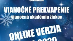 Vianočné prekvapenie – online akadémia žiakov