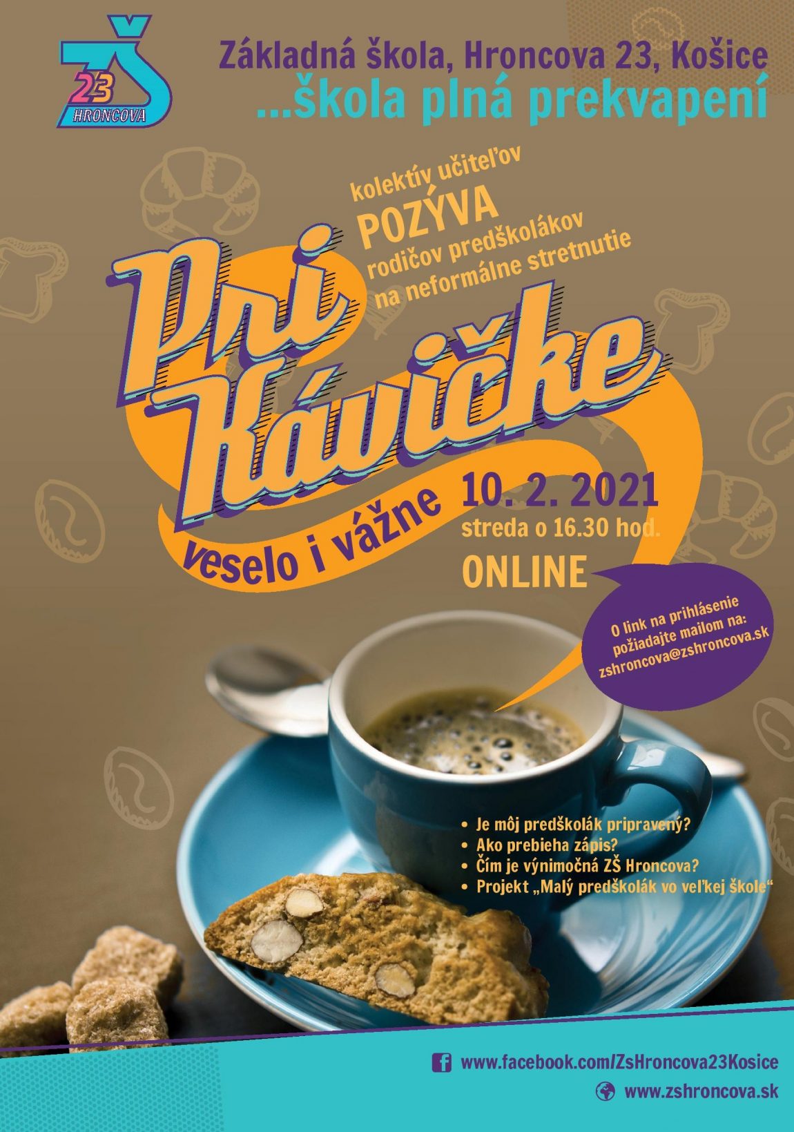 Deň otvorených dverí – ONLINE 10.2.2021