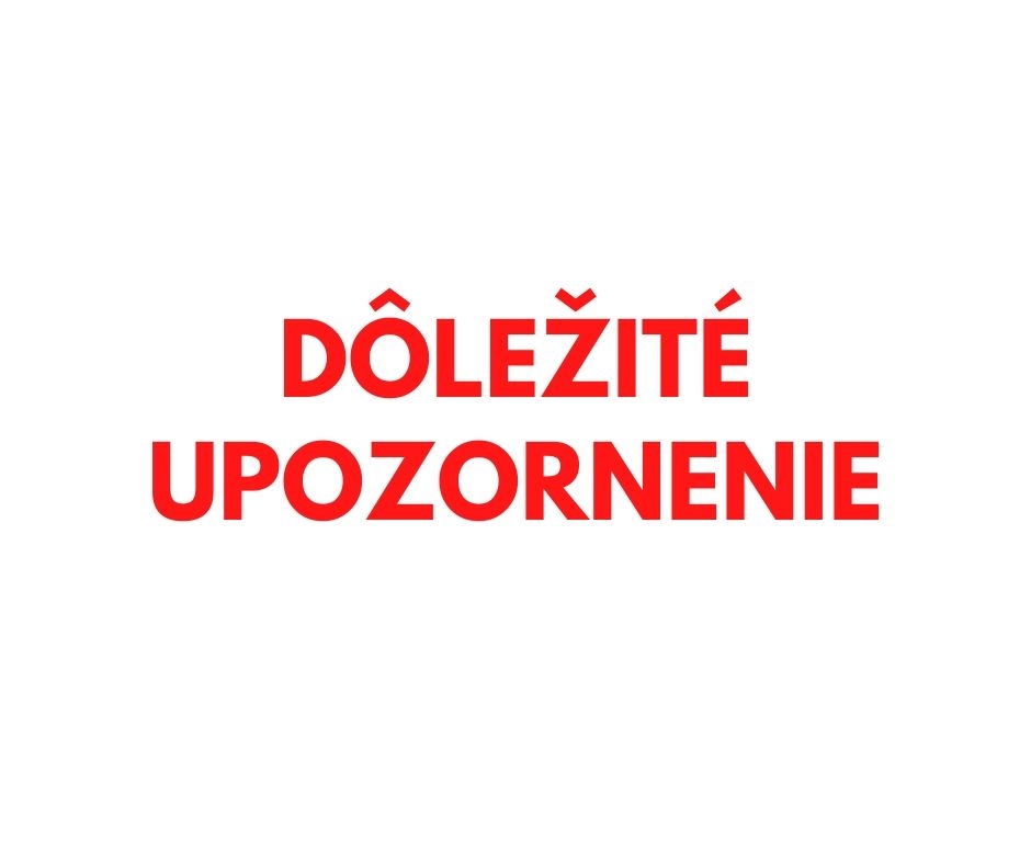 POKRAČUJEME V DIŠTANČNOM VZDELÁVANÍ! PREZENČNÉ VYUČOVANIE SA NEOBNOVUJE!