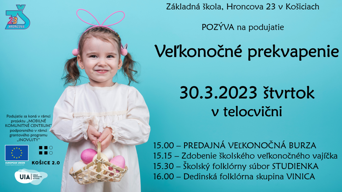 Veľkonočné prekvapenie – POZVÁNKA