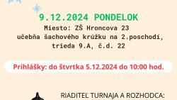 MIKULÁŠKY ŠACHOVÝ TURNAJ