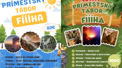 Letný prímestský tábor FÍÍÍHA 2025