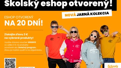 Školský e-shop znovu otvorený!