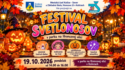 FESTIVAL SVETLONOSOV NA HRONCOVEJ!